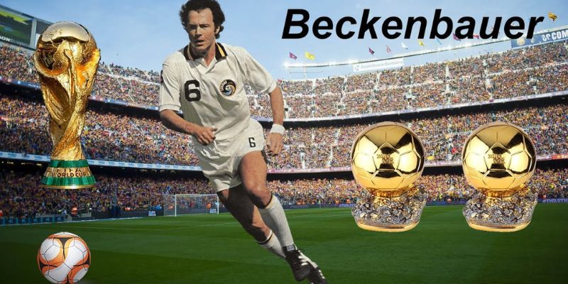 Hậu vệ người Đức Beckenbauer 